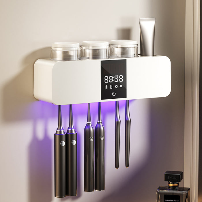 SmileHealth™ Wall Mounted UV Toothbrush Sanitizer