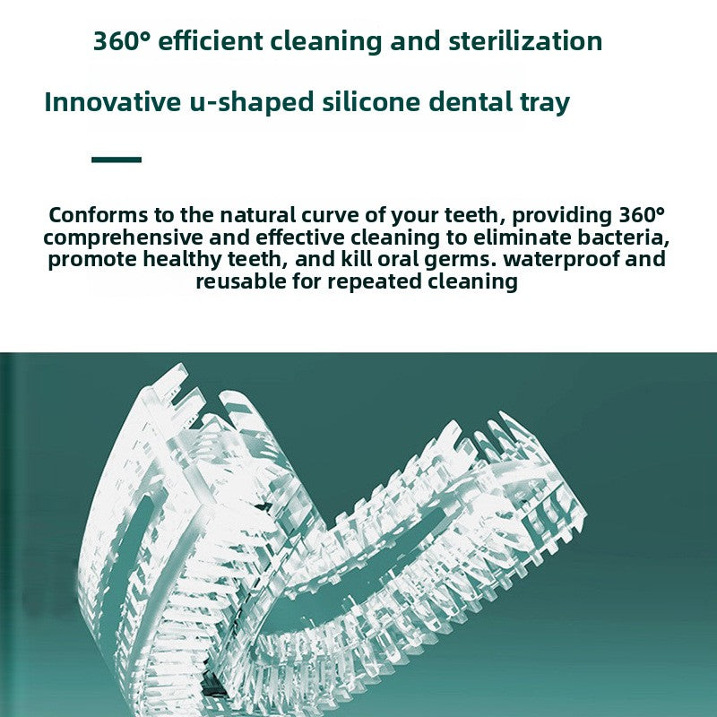 SmileLab™ U-Shaped Electric Toothbrush with USB Charging